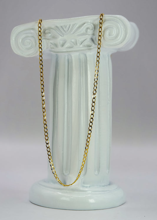 Cadena de eslabón cubano 14k