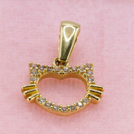 Dije de gatito 14k